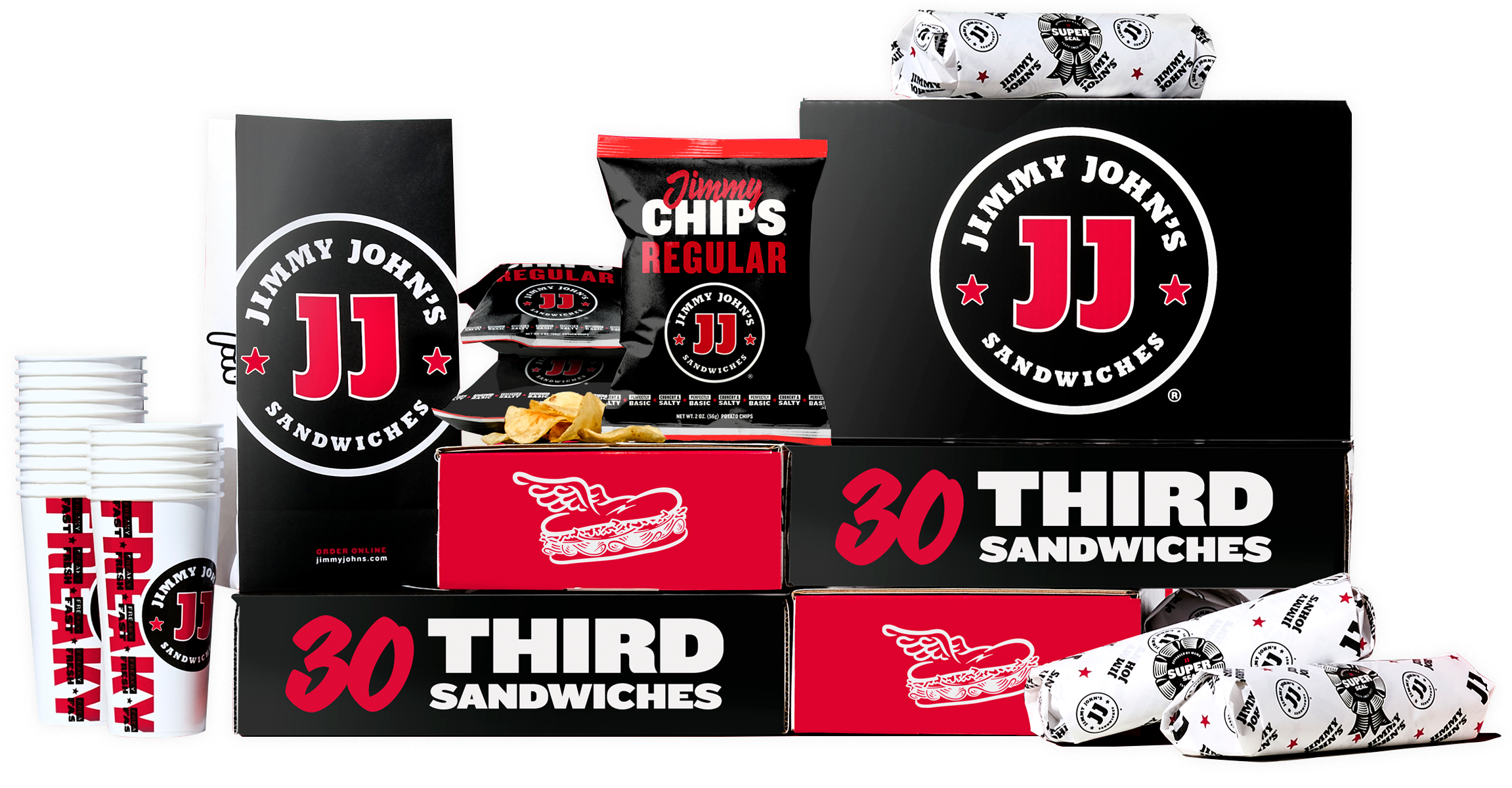 Sandwich Catering - Party Platters &amp; Box Lunches | Jimmy John&rsquo;s